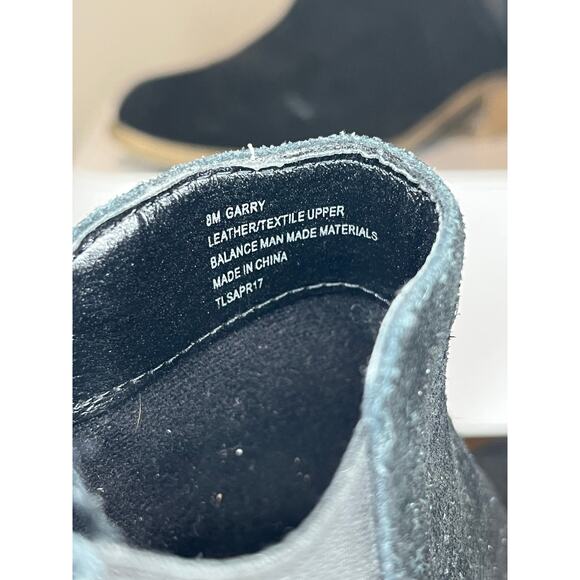 Kensie Garry Women Zip Up Ankle Fashion Booties Black Suede size 8 - Picture 5 of 6